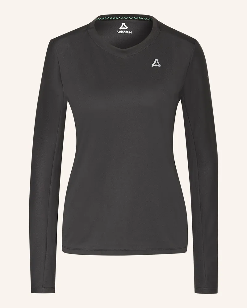Schöffel Longsleeve Enixa schwarz Schwarz