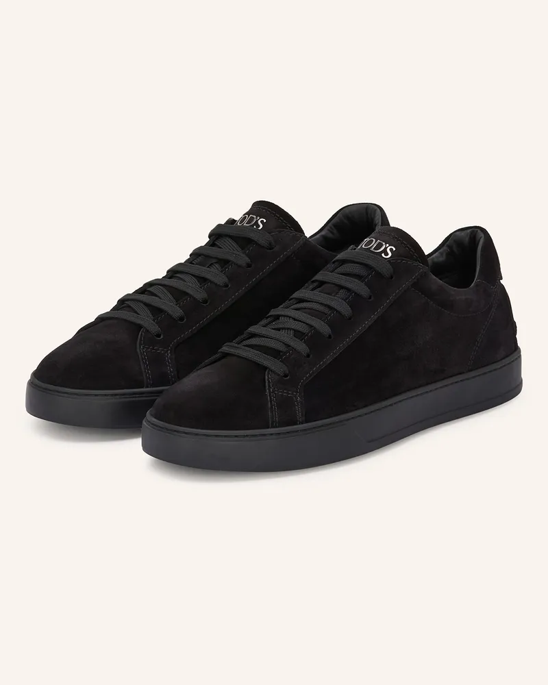 TOD'S Sneaker schwarz Schwarz
