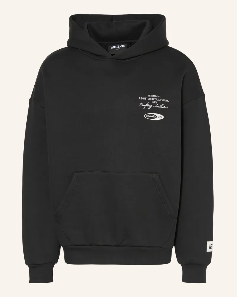 WRSTBHVR Hoodie Studio schwarz Dunkelgrau