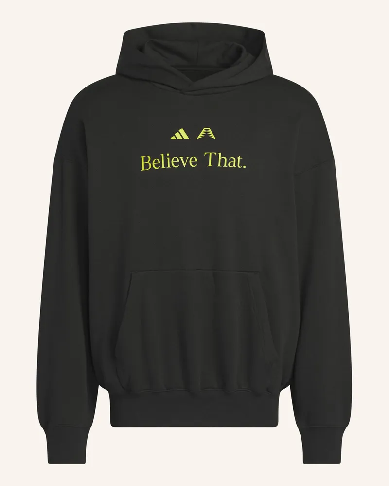 adidas ANTHONY EDWARDS BELIEVE THAT HOODIE Schwarz