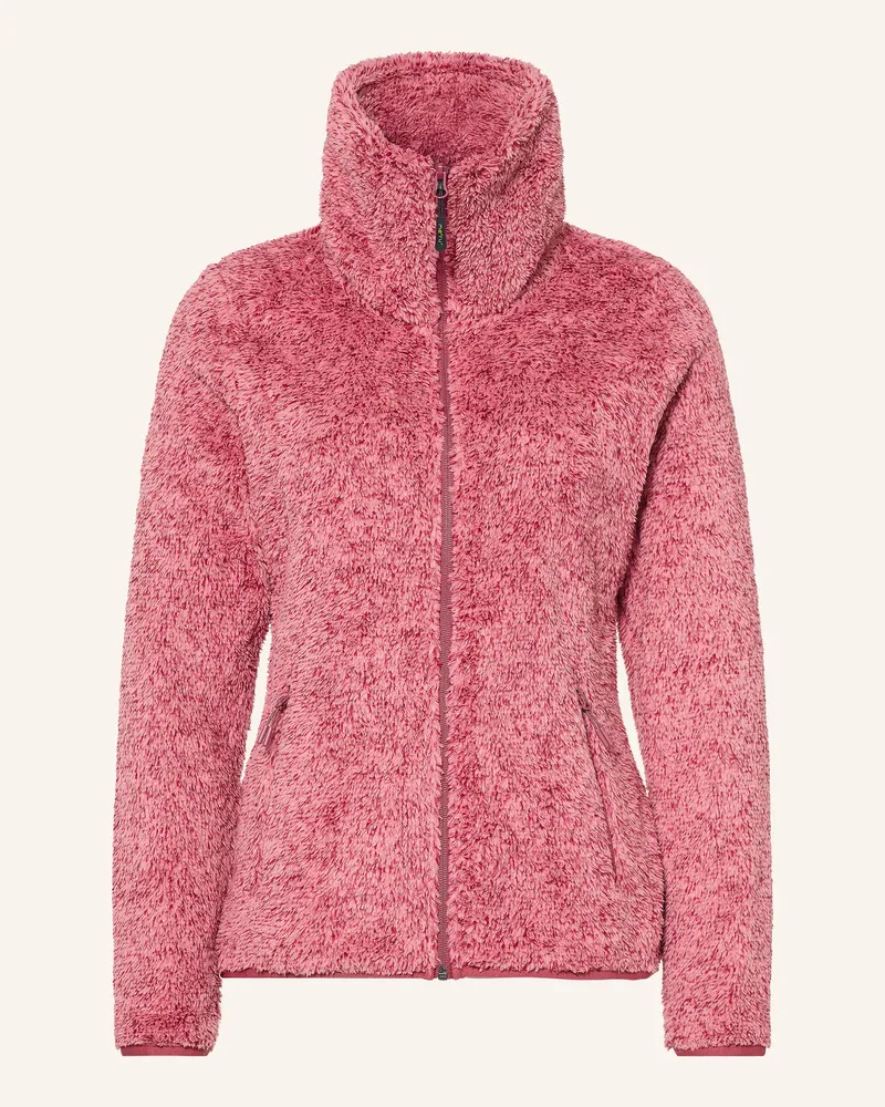 me°ru' Fleecejacke Narbonne rosa Altrosa