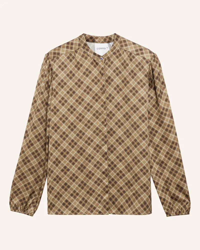 COMMA Bluse braun Braun