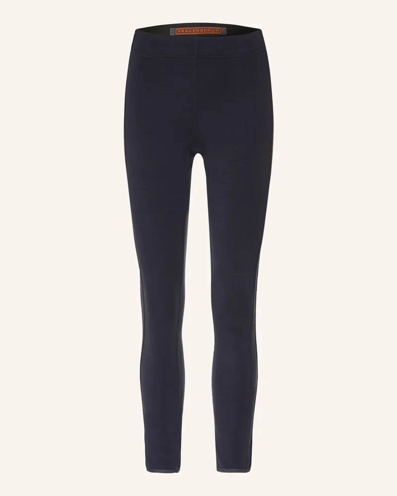 Frauenschuh Thermo-Leggings Kassandra blau Dunkelblau