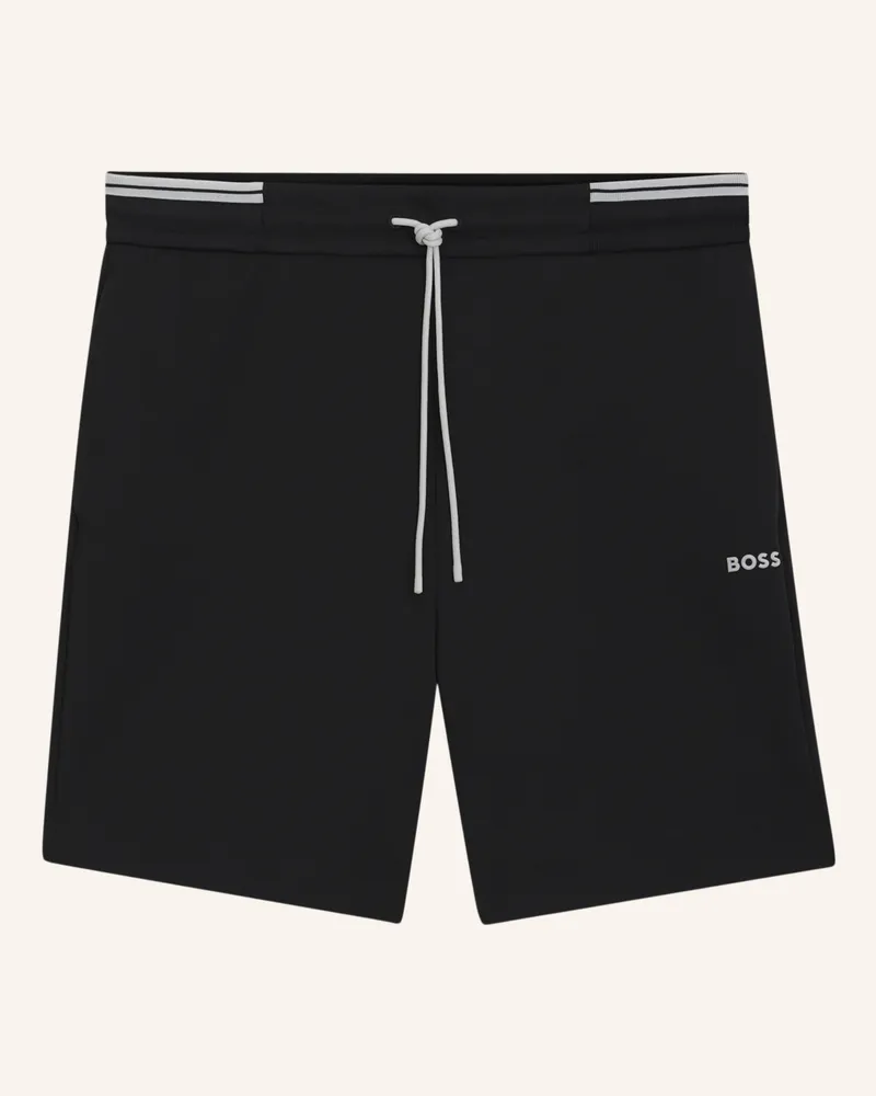 HUGO BOSS Casual Hose SHORTS ZONE Regular Fit Schwarz