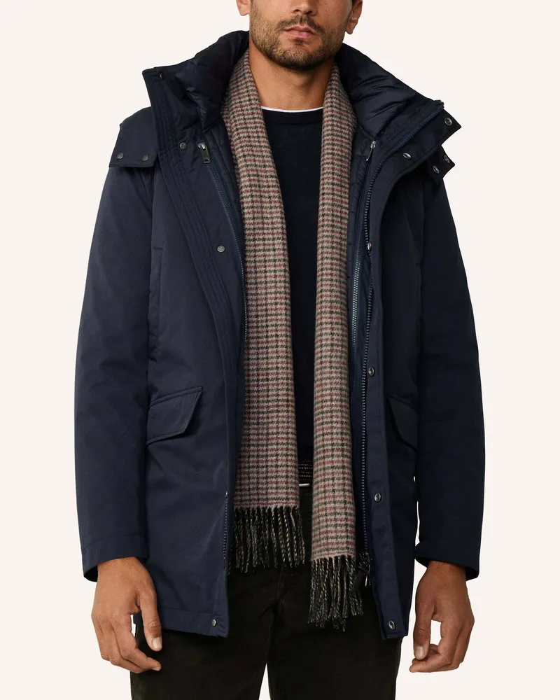 Hackett Parka 3 IN 1 PARKA Blau