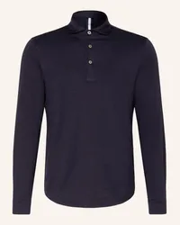 Profuomo Jersey-Poloshirt Blau