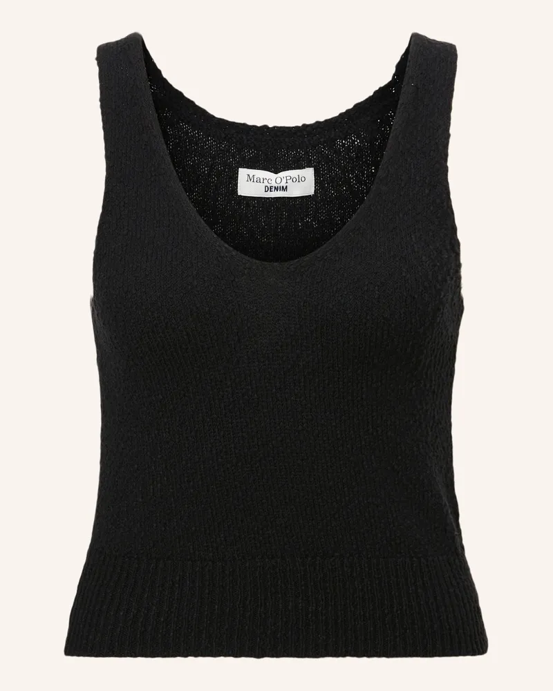 Marc O'Polo Stricktop Schwarz