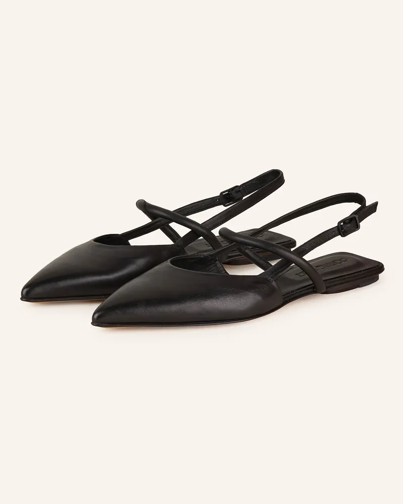 POMME D'OR Slingballerinas ANYA Schwarz