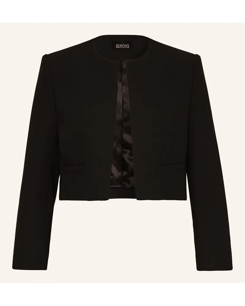 SLY 010 Cropped-Blazer COCO Schwarz