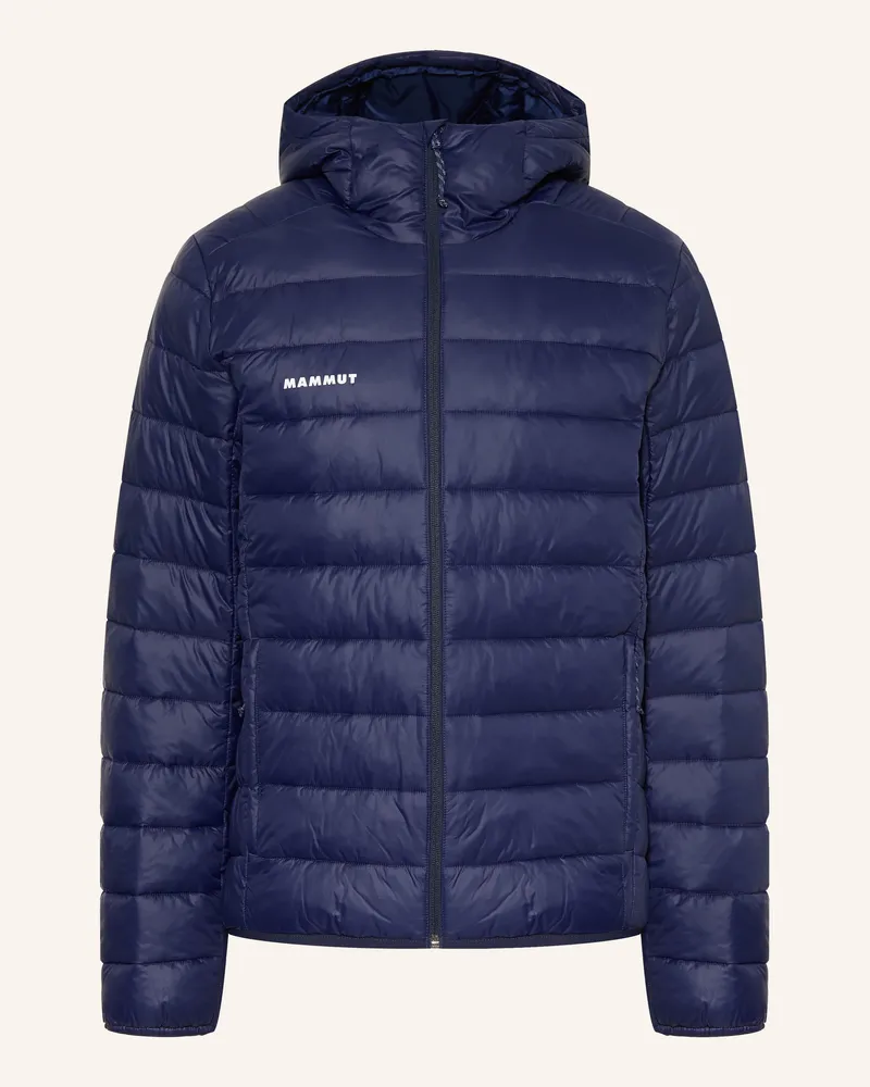 Mammut Steppjacke Crag In Hooded blau Dunkelblau