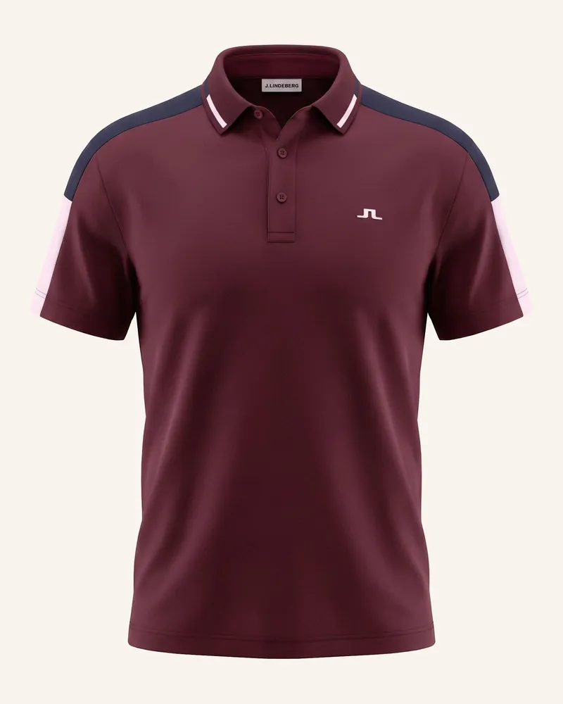 J.Lindeberg Performance‑Polo‑Top rot Rot