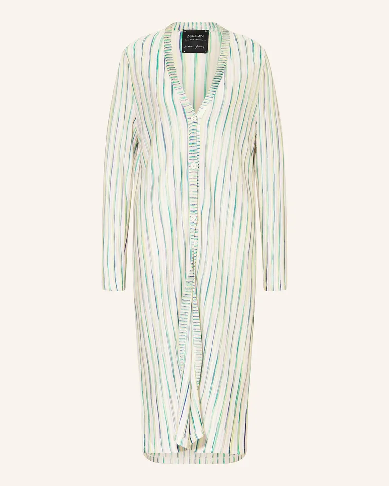 Marc Cain Strickjacke Mit Glitzergarn pink Hellgelb