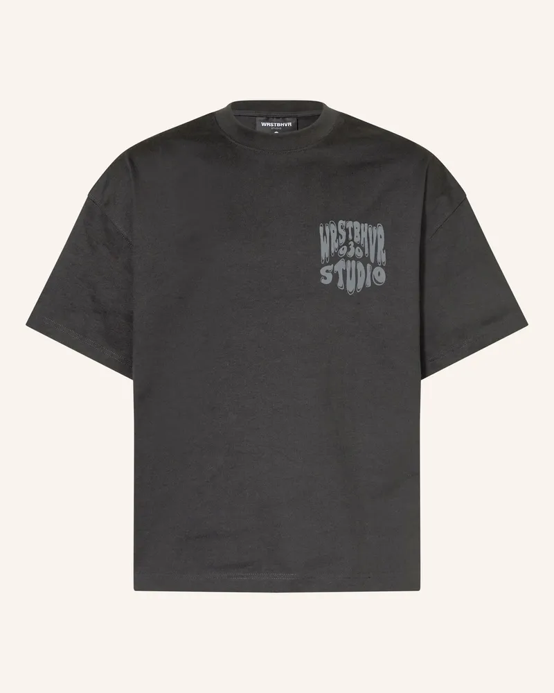 WRSTBHVR T-Shirt Flynn schwarz Schwarz
