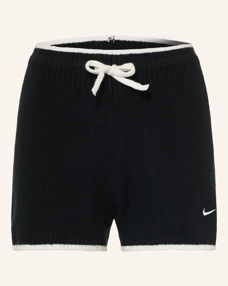 Nike Strickshorts Sportswear Chill Knit schwarz Schwarz