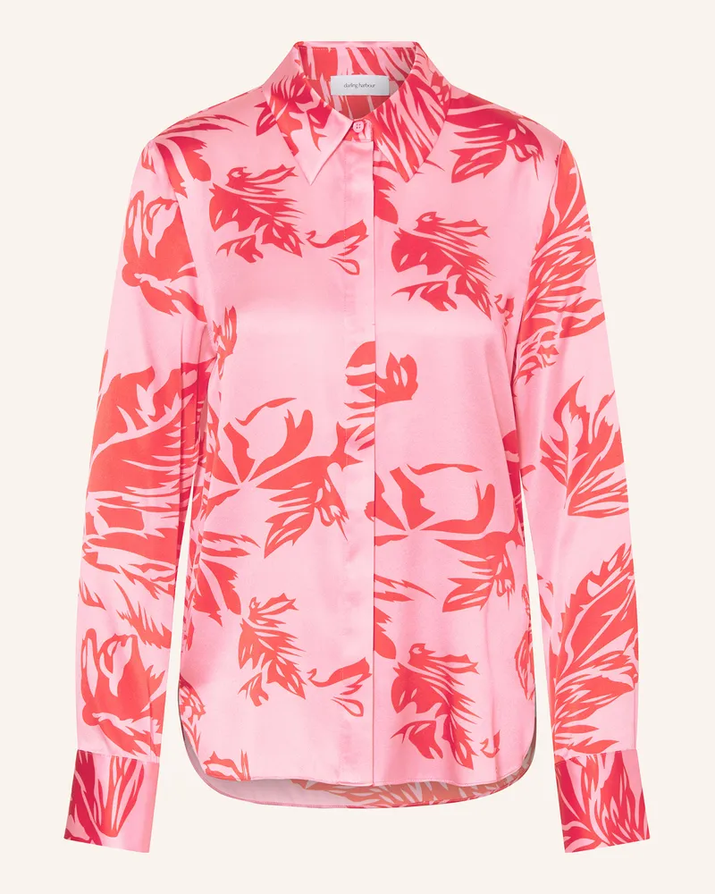 Darling Harbour Hemdbluse aus Seide Pink