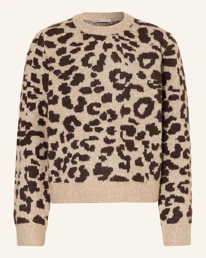 only Pullover braun Hellbraun