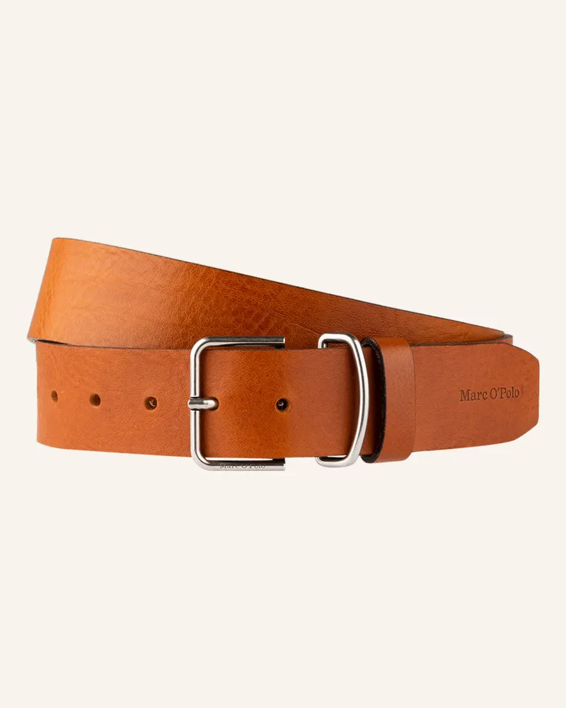 Marc O'Polo Ledergürtel Cognac