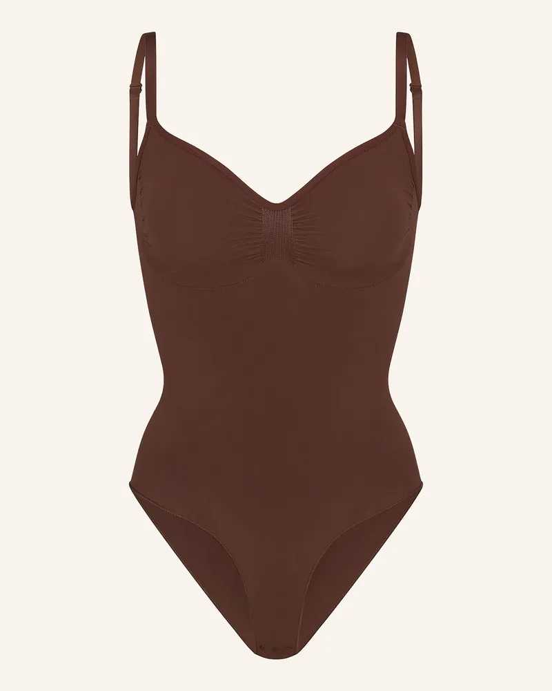 SKIMS Shape-Body Seamless Sculpt braun Cocoa