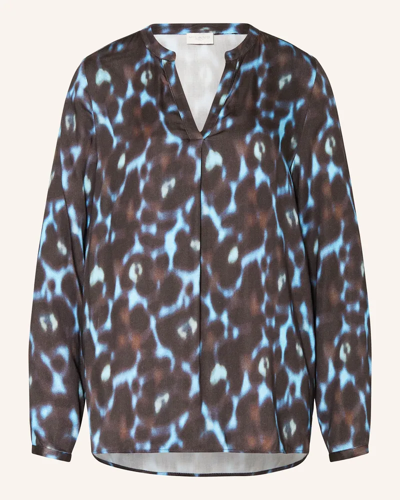 Milano Italy Blusenshirt Braun
