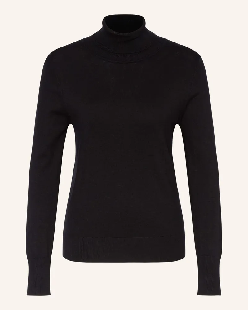 Darling Harbour Rollkragenpullover Schwarz