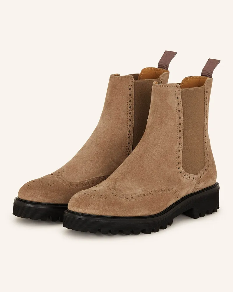 lilienfels Chelsea-Boots VALENCIA Hellbraun