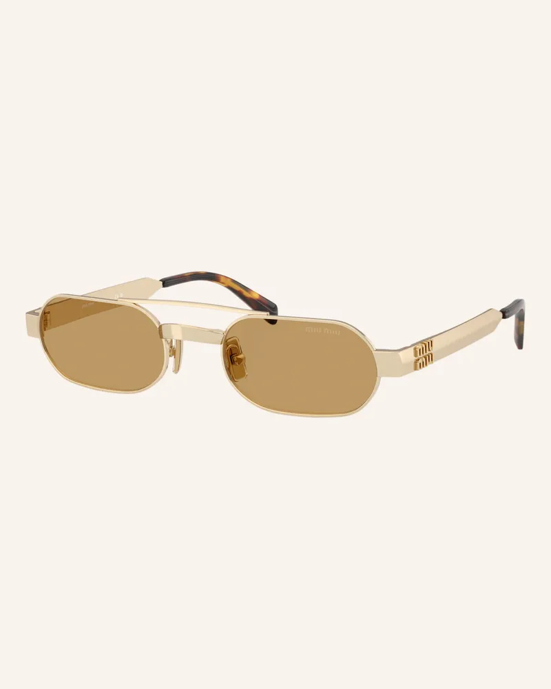 Miu Miu Sonnenbrille Mu b52s gold Gold