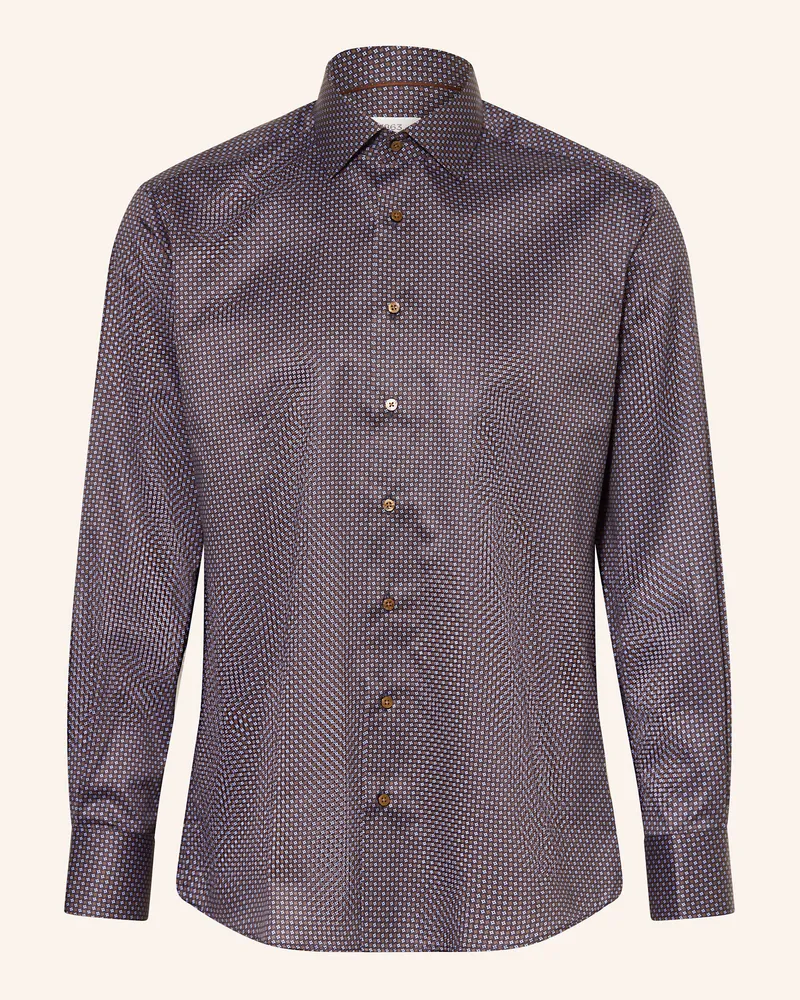 Eterna Hemd Modern Fit Dunkelblau