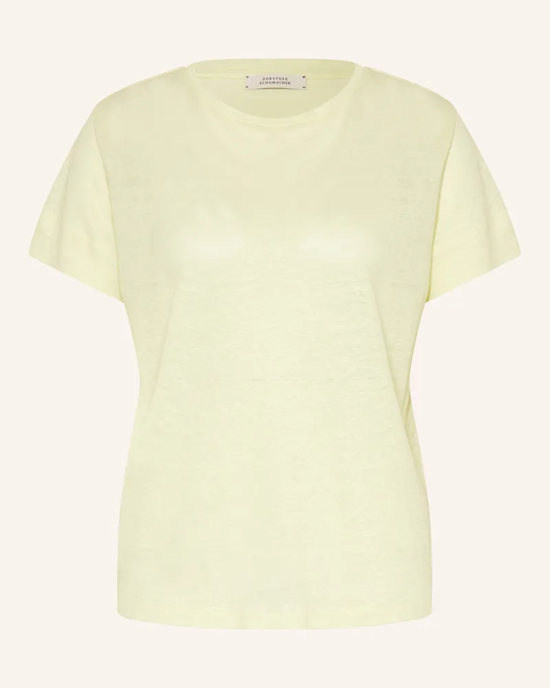 Dorothee Schumacher Strickshirt NATURAL EASE Hellgelb