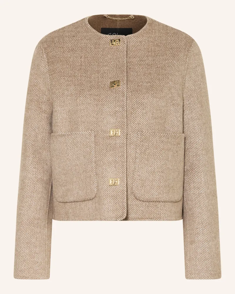 S.Oliver Kastenjacke beige Braun