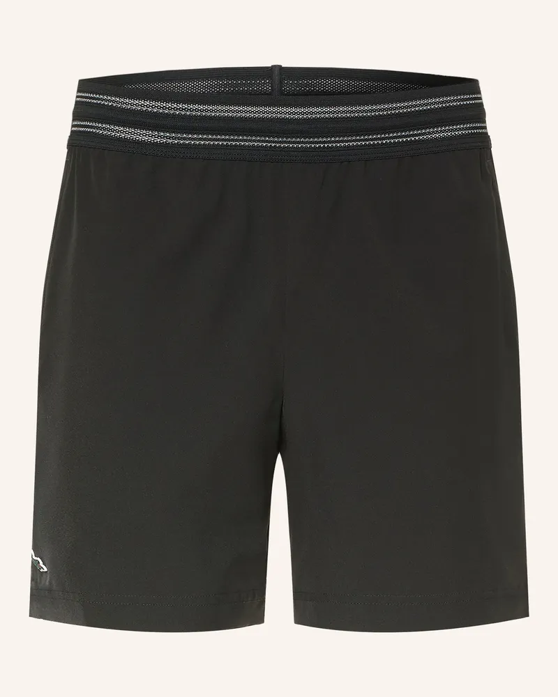Lacoste Tennisshorts schwarz Schwarz