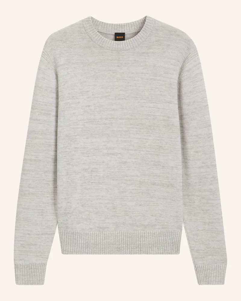 HUGO BOSS Pullover Aperoso Regular Fit grau Grau