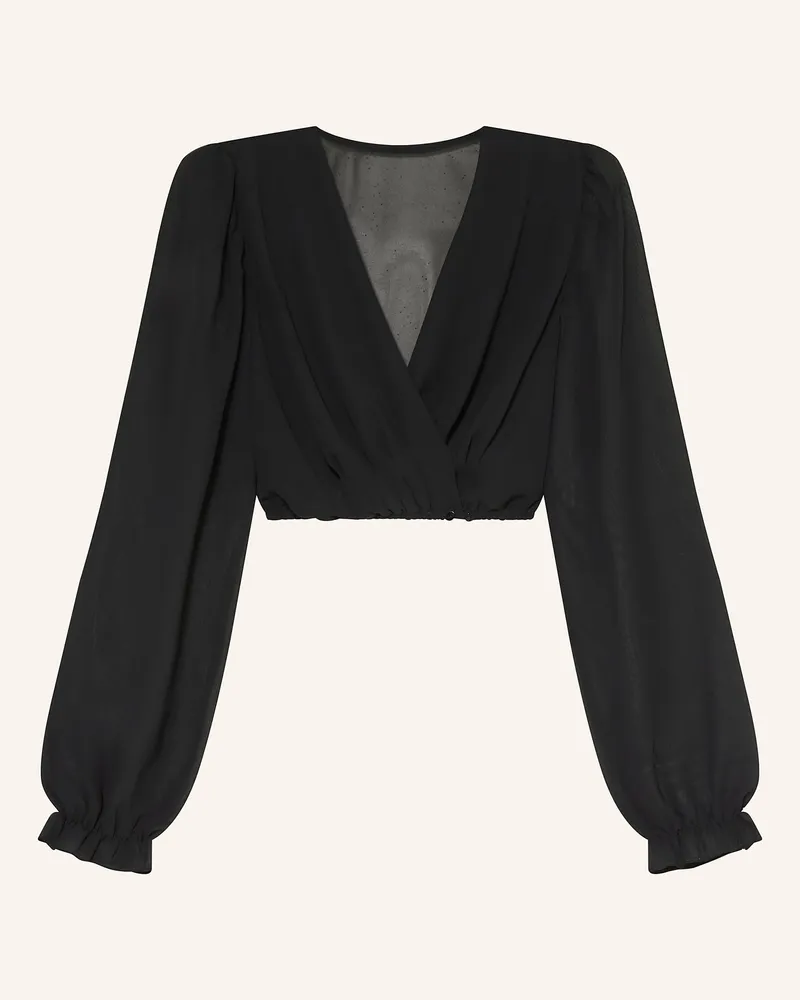 WALDORFF Dirndlbluse schwarz Schwarz