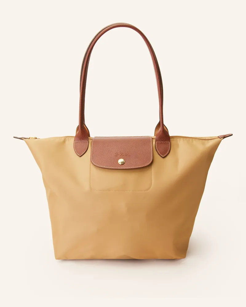 Longchamp Shopper Le Pliage L gelb Camel