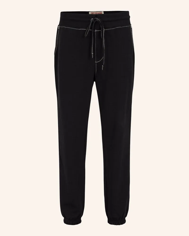 True Religion Sweatpant schwarz Schwarz