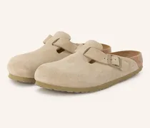 Pantoletten Boston beige