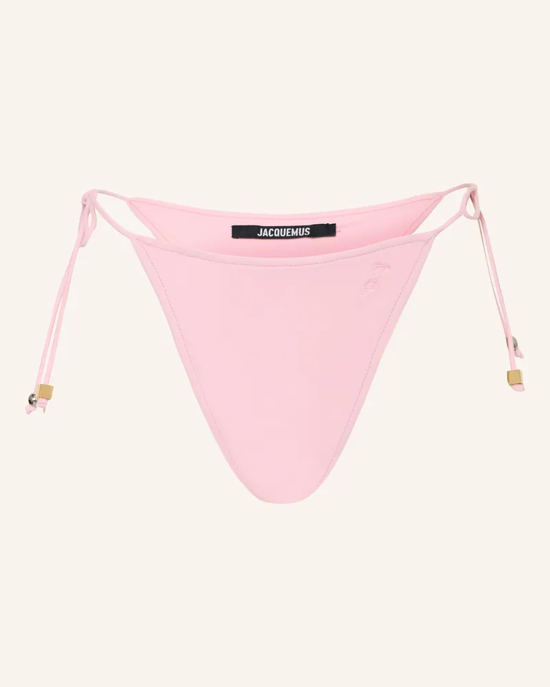 Jacquemus Triangel-Bikini-Hose Le Bas De Plage rosa Rosa