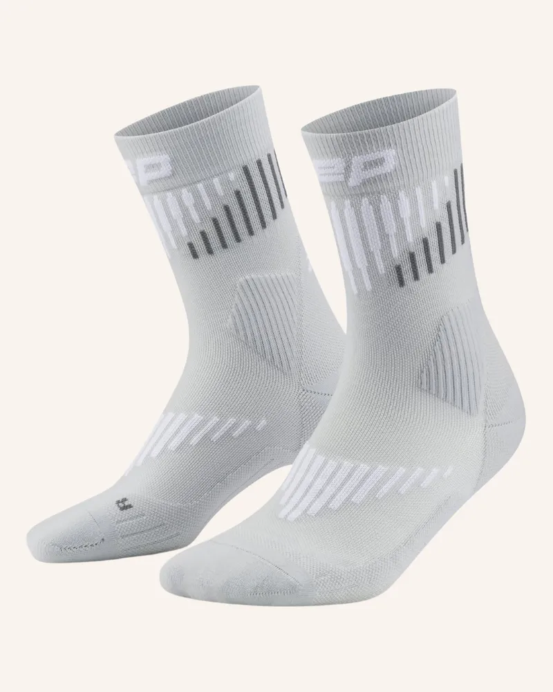 CEP CEP CEP core run merino socks, mid cut, 3.0, women Grau