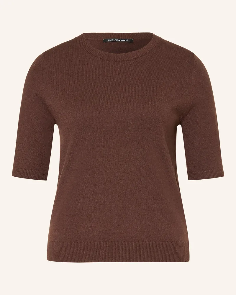 Luisa Cerano Strickshirt braun Braun
