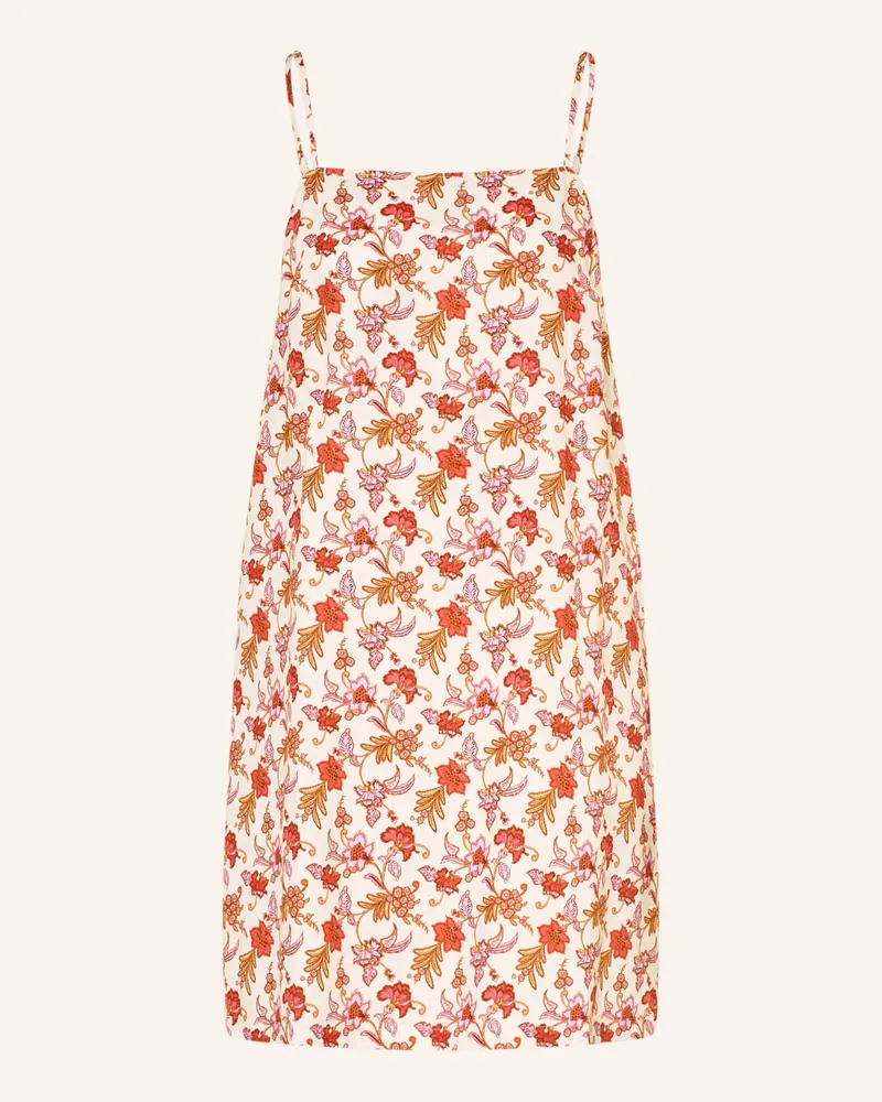 Seafolly Australia Strandkleid Summer Chintz Mit Leinen rosa Ecru