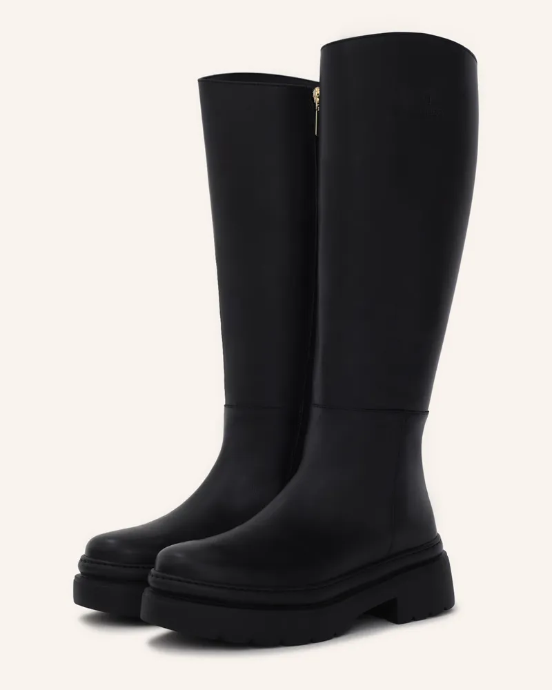 Aigner Knee-High Boot Aila 7b schwarz Schwarz