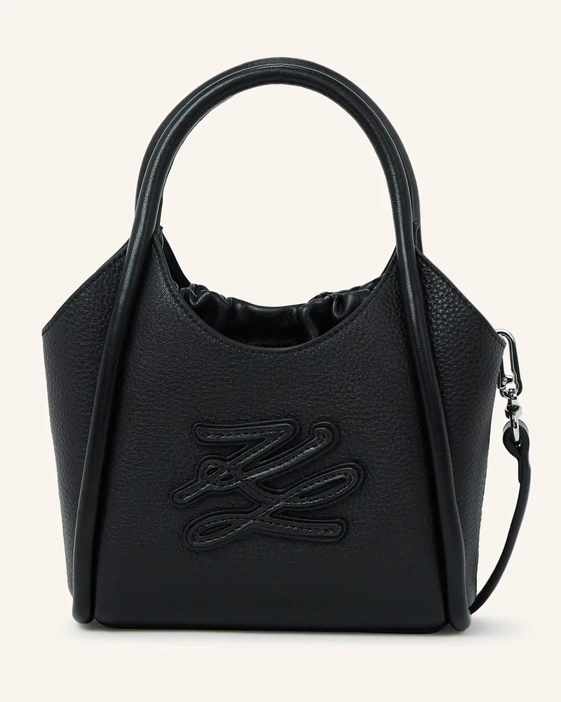 Karl Lagerfeld Handtasche schwarz Schwarz