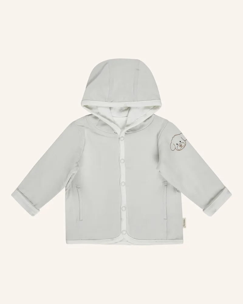 Sterntaler Baby Wendejacke Pfoten Silber