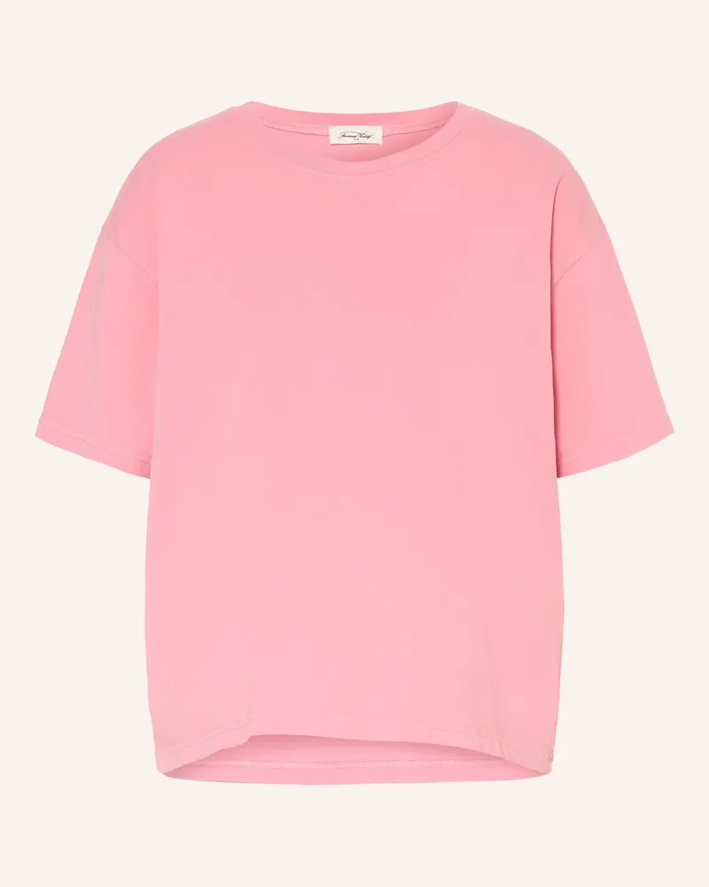 American Vintage T-Shirt Fizvalley rosa Rosa