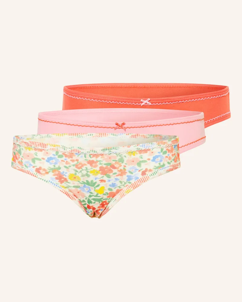 Petit Bateau 3er-Pack Slips pink Rosa