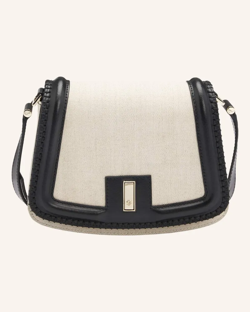 HUGO BOSS Crossbody-Tasche ARIELL SADDLE CL Weiss