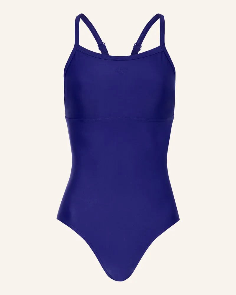 Arena Badeanzug Lightdrop-Back Mit Uv-Schutz 50+ blau Blau