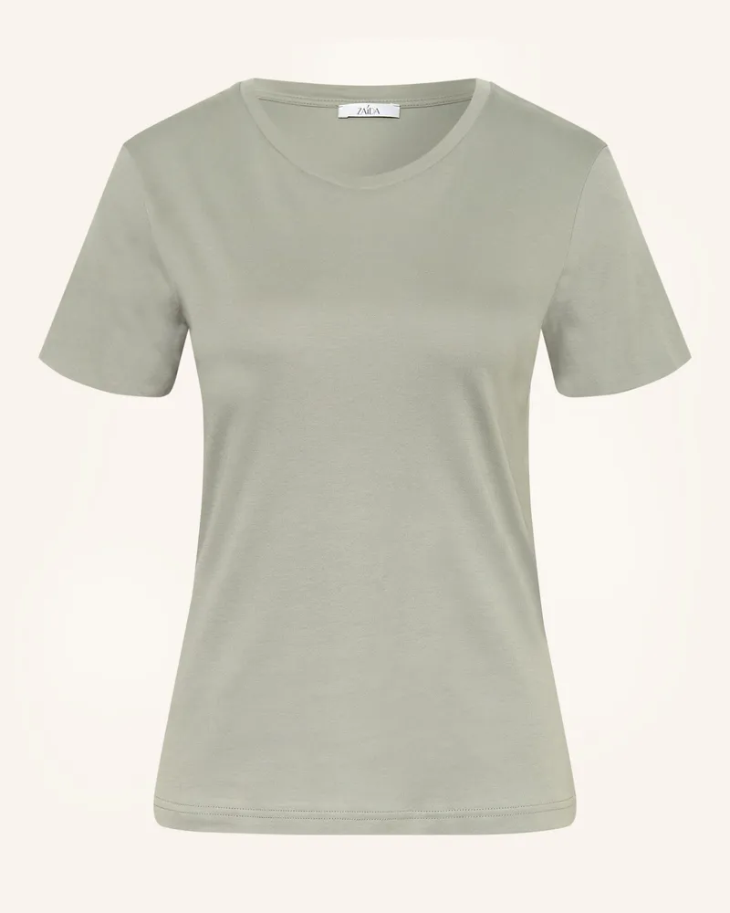 ZAíDA T-Shirt gruen Grau