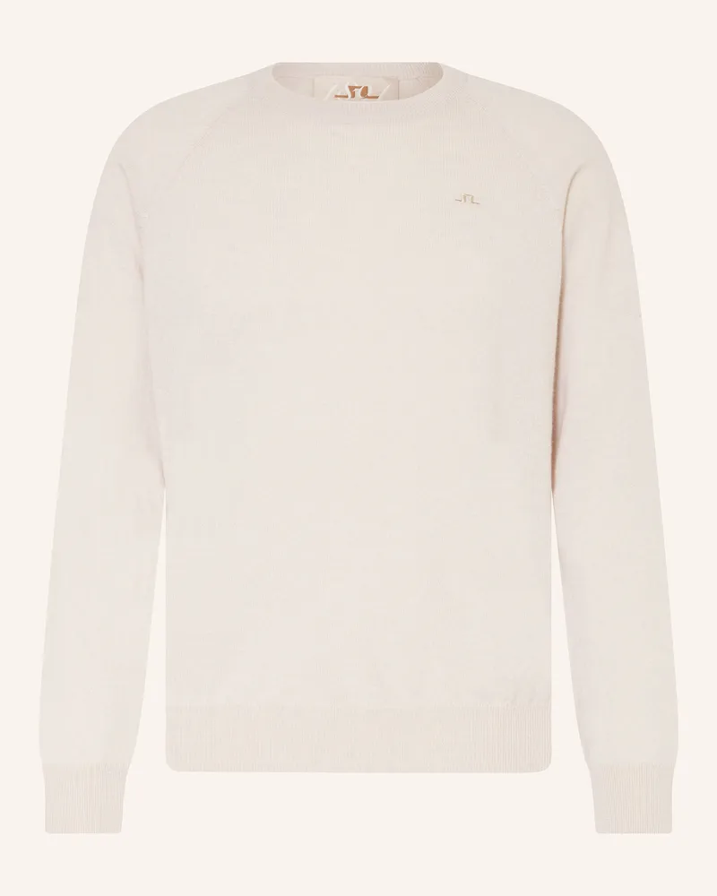 J.Lindeberg Cashmere-Pullover Creme