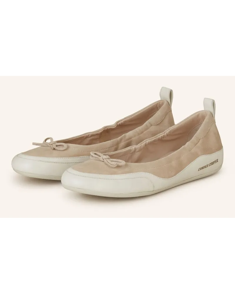 Candice Cooper Ballerinas CANDY WAVE - BEIGE/ CREME Beige