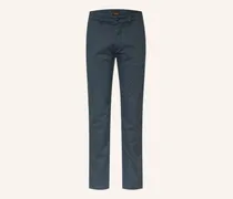Flanell-Chino Slim Fit blau